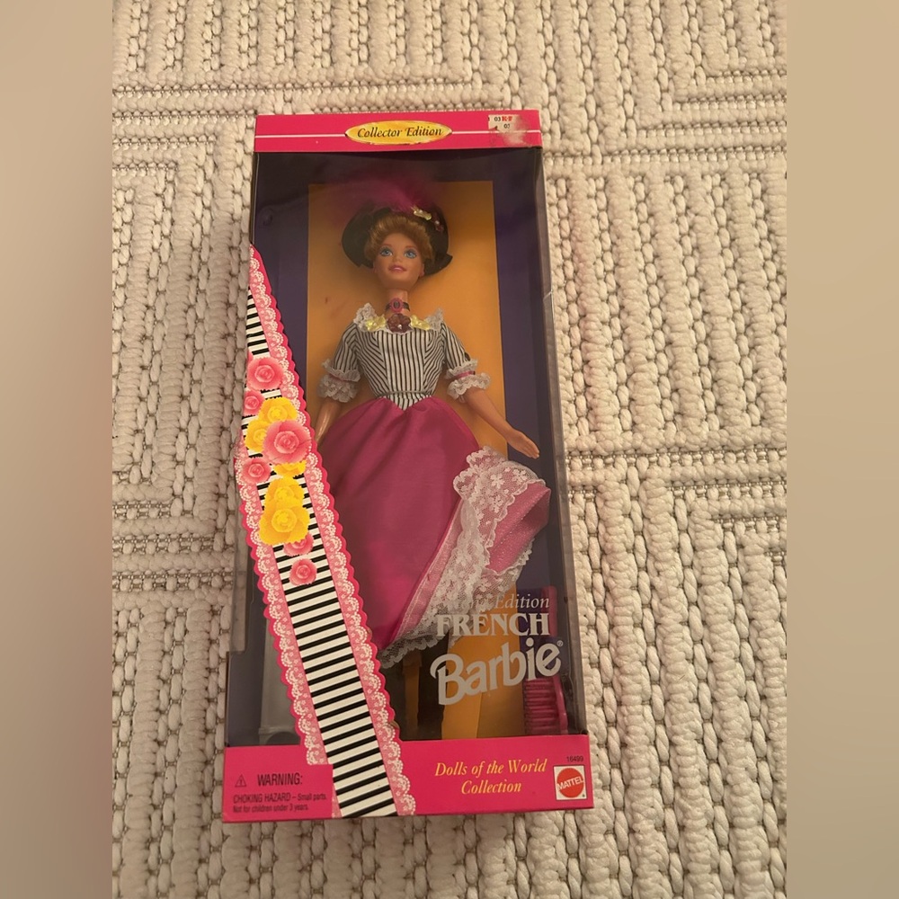 Mattel’s Vintage French Barbie Dolls of the World Collection New in Original Box